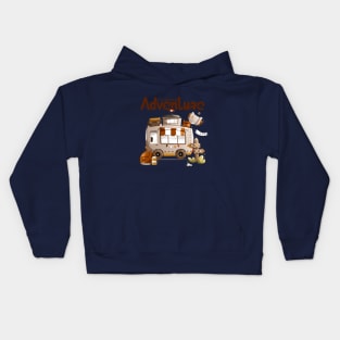 Let's Go On An Adventure Tee! Kids Hoodie